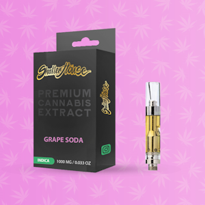 Shatter house - GRAPE SODA 1G CARTRIDGE
