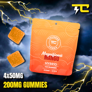 Thunder canna - MANGO GUMMIES 4CT 200MG