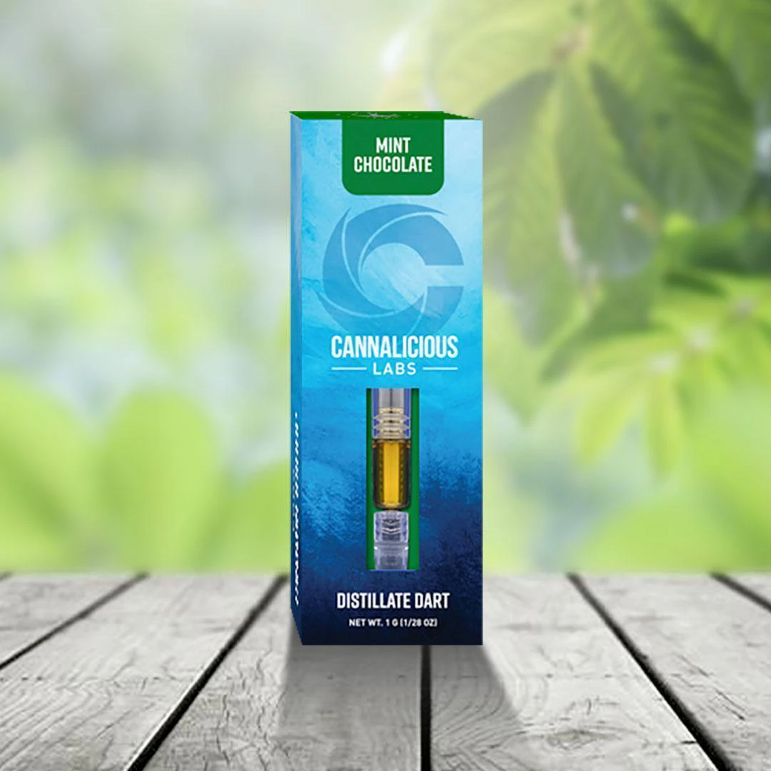 Cannalicious - MINT CHOCOLATE DISTILLATE DART - 1G Main Image