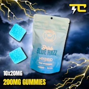 BLUE RAZZ 200MG GUMMIES