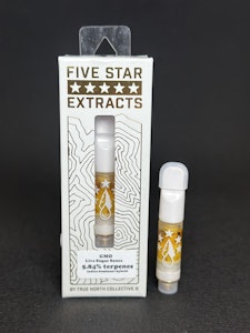 True north - GMO LIVE SUGAR SAUCE - FIVE STAR .5G 510 CART