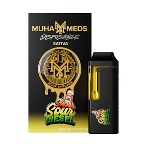 Muha meds - SUPER SOUR DIESEL 2G DISPOSABLE