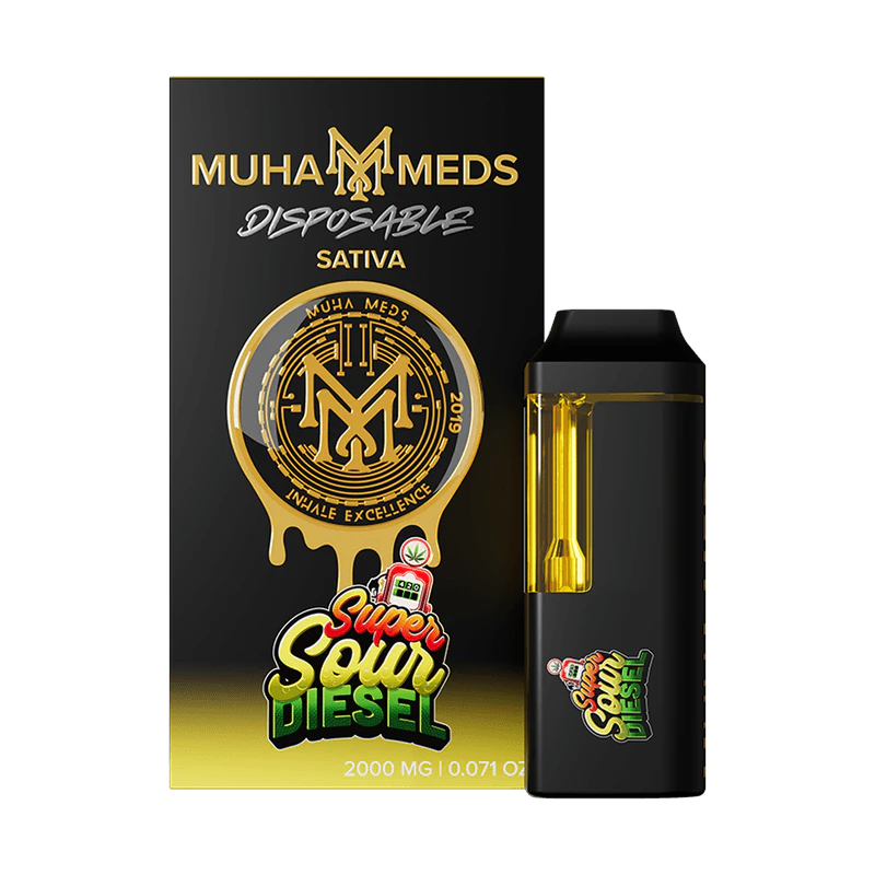 Muha meds - SUPER SOUR DIESEL 2G DISPOSABLE Main Image