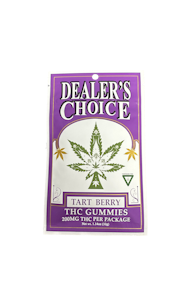 Dealers choice - TART BERRY GUMMIES 4 PK (200MG)