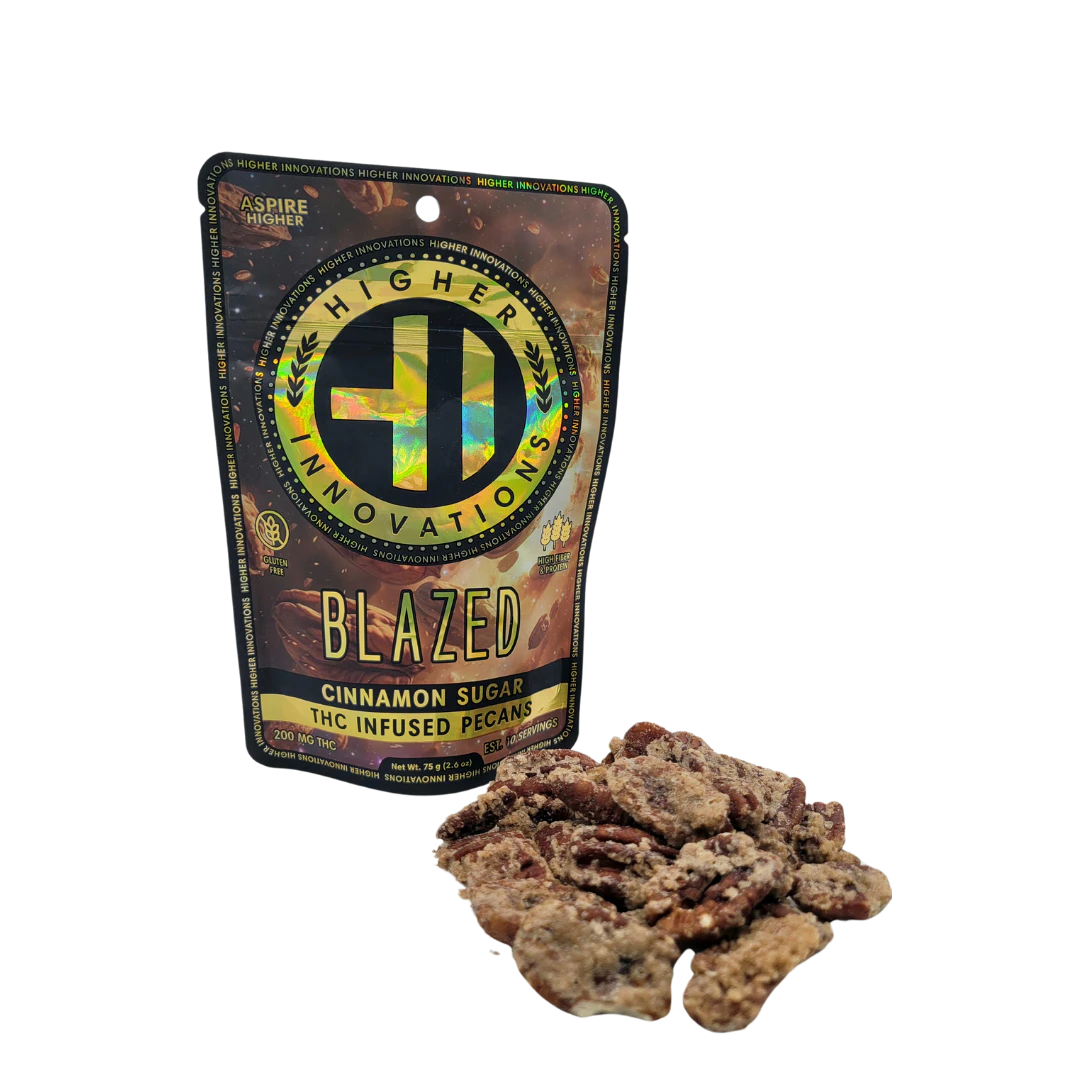 Harbor farmz - HI - BLAZED PECANS 200MG Main Image