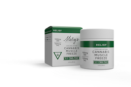 MUSCLE FREEZE-RELIEF-3OZ-(1000MGCBD:1000MGTHC)