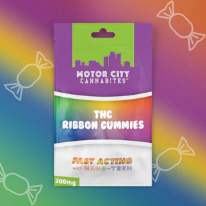 Motor city cannabites - RIBBON GUMMIES 200MG