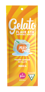 Gelato - PEACH FREEZE 1G DISPOSABLE
