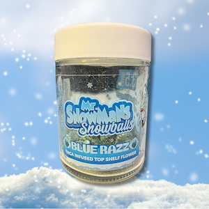 Mr. snowman - BLUE RAZZ 3.5G SNOWBALLS
