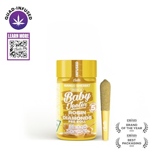 Jeeter - MANGO SHERBET INFUSED BABY JEETER 0.5G X 5