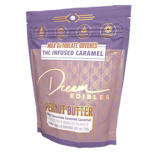 Dream - PEANUT BUTTER CARAMEL - MILK CHOCOLATE COVERED - 10PK X 10MG