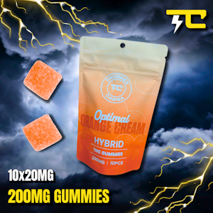 Thunder canna - ORANGE CREAM GUMMIES 200MG