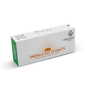 Emerald bay extracts - DISCOUNTED- 1G- 30:1 VALENTINE X- HIGH CBD- SYRINGE
