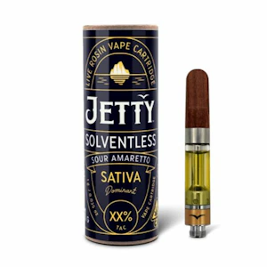 Jetty - 1G - SOUR AMARETTO - SOLVENTLESS- CARTRIDGE