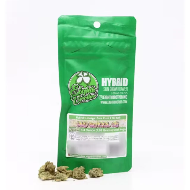 Eighth brother - 1/4 OZ- OLD SCHOOL OG- SUN GROWN- SMALLS Main Image