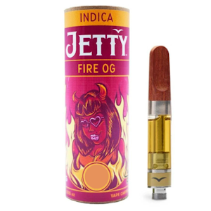 Jetty - 1G- FIRE OG- HIGH POTENCY- CARTRIDGE