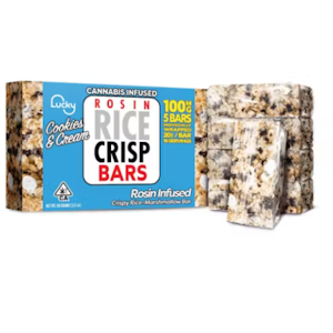 Lucky - 5CT- COOKIES AND CREAM- RICE CRISPY BAR