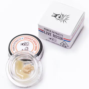 Punch - 1G- STRAWBERRY MELTSHAKE HALF & HALF- TIER 1- LIVE ROSIN