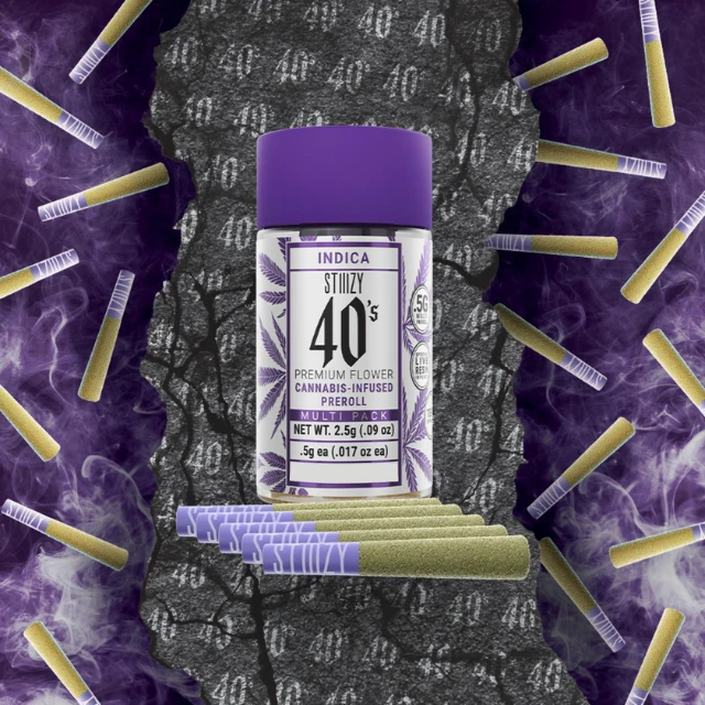 Stiiizy - 5PK- 0.5G- BISCOTTI- 40'S- INFUSED Main Image