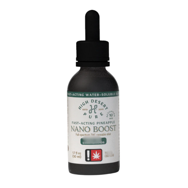High desert pure - 50ML- SATIVA- PINEAPPLE- NANO BOOST- TINCTURE Main Image
