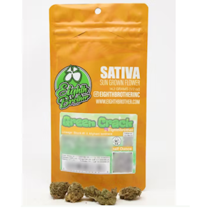 Eighth brother - 1/2 OZ-  GREEN CRACK- SUN GROWN