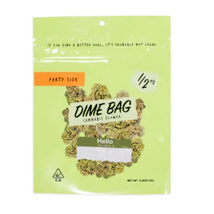 Dime bag - 1/2 OZ- ALIEN FIRE- LIGHT ASSIST