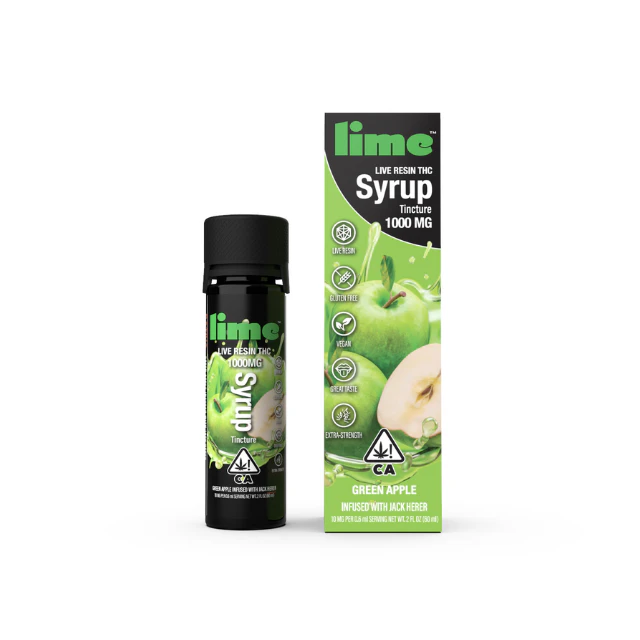 Lime - 2 OZ- GREEN APPLE- SYRUP Main Image