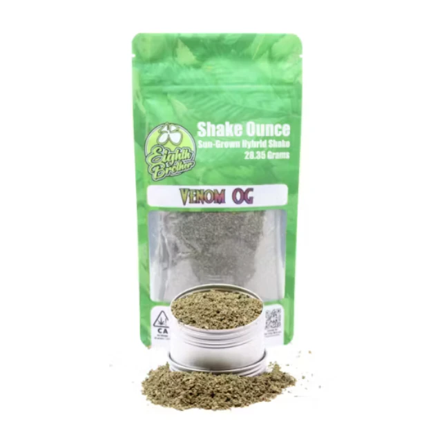 Eighth brother - 1 OZ- VENOM OG - KIEF INFUSED-  SHAKE Main Image
