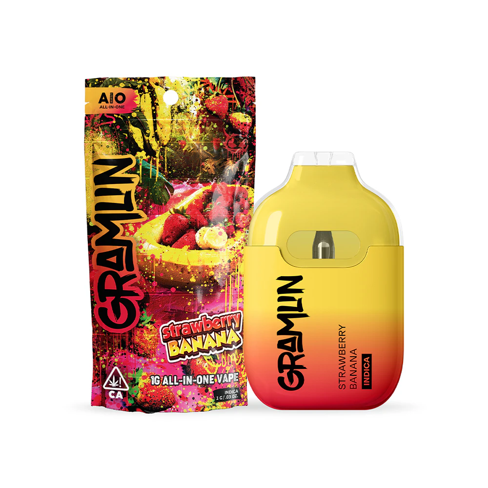 Gramlin - 1G- STRAWBERRY BANANA- DISPOSABLE Main Image