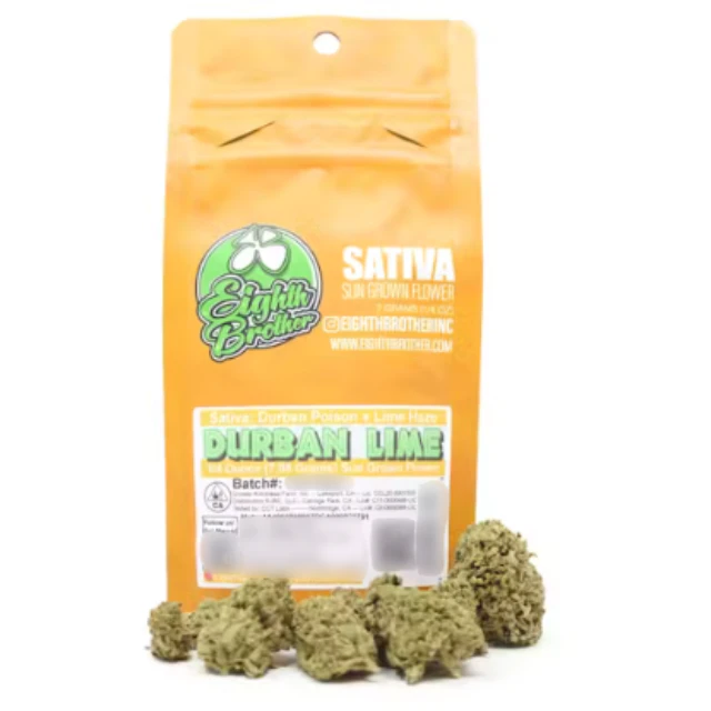 Eighth brother - 1/4 OZ- DURBAN LIME- SUN GROWN Main Image