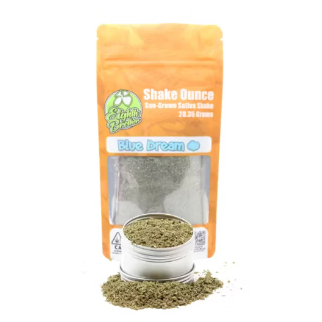 Eighth brother - 1 OZ- BLUE DREAM- KIEF INFUSED SHAKE Main Image