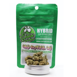 Eighth brother - DISCOUNTED- 1/8 OZ- OLD SCHOOL OG- SUN GROWN- SMALLS