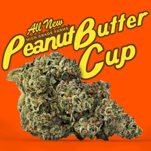 High grade farms - 1/8 OZ - PEANUT BUTTER CUP - PREMIUM INDOOR