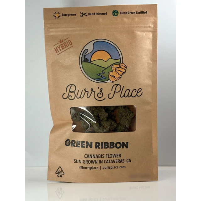 Burr's place - 1/8 OZ- GREEN RIBBON- SUN GROWN Main Image
