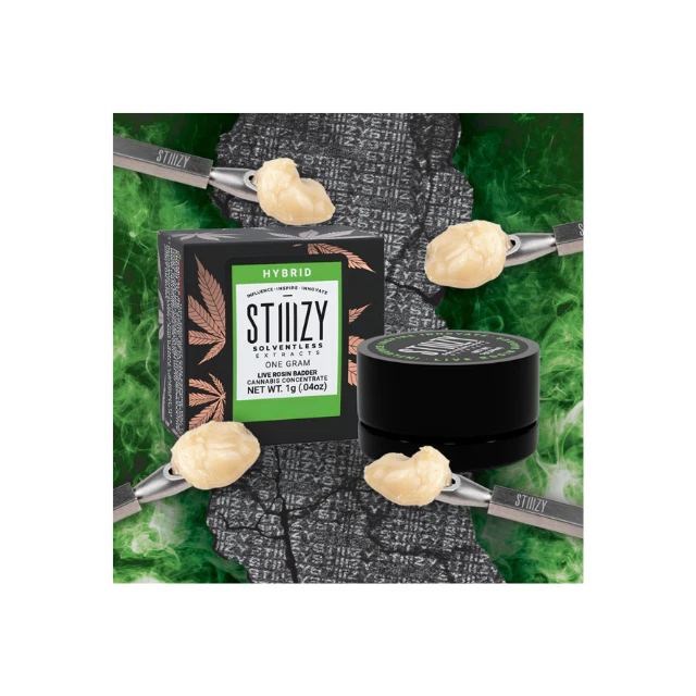 Stiiizy - 1G- PLATINUM COOKIES- LIVE ROSIN BADDER Main Image
