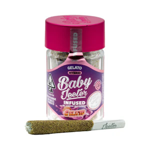 Jeeter - 5PK - 0.5G - GELATO- INFUSED- DIAMOND- BABY JEETER