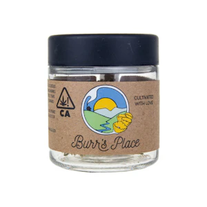 Burr's place - 1/8 OZ  - SHERBET HAZE - SUN GROWN