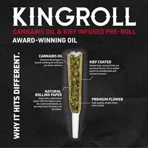 Kingroll - 1.3G- TRAINWRECK X PINEAPPLE EXPRESS- INFUSED