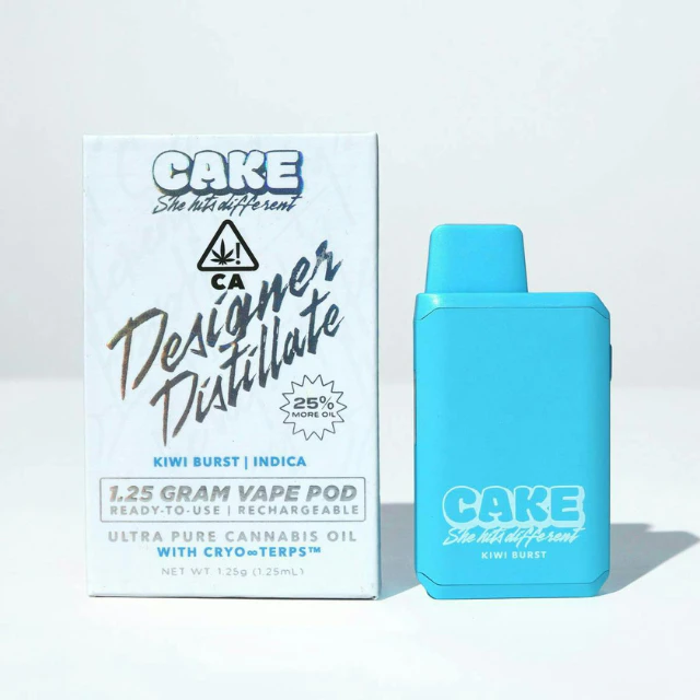 Cake - 1.25G- KIWI BURST- DISPOSABLE Main Image
