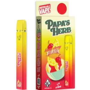 Papa's herb - 1G- LEMON CHERRY GELATO- DISPOSABLE