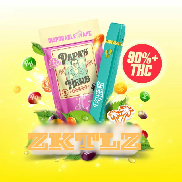 Papa's herb - 1G - ZKTLZ - DISPOSABLE Main Image