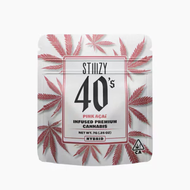 Stiiizy - 1/4 OZ- PINK ACAI- INFUSED PREMIUM INDOOR SMALLS Main Image