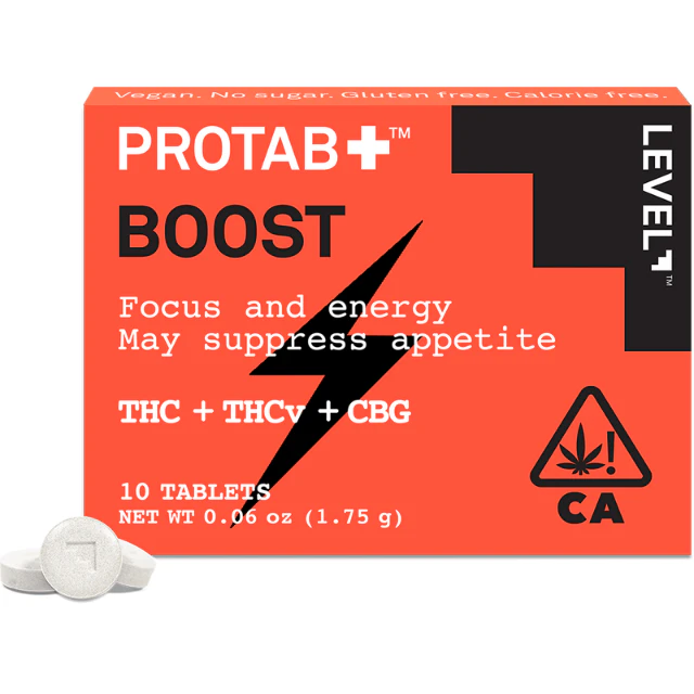 Level - 10CT- PROTAB- BOOST- THCV/CBG Main Image