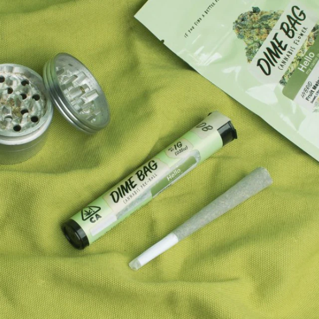 Dime bag - 1G- SUNSET KUSH- PRE ROLL Main Image