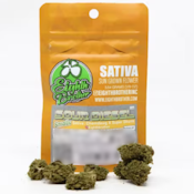 1/2 OZ- SOUR DIESEL- SUN GROWN- SMALLS