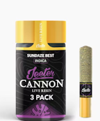 3PK- 0.5G- SUNDAZE BEST- SOLVENTLESS INFUSED- CANNONS