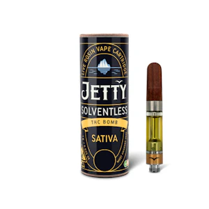 Jetty - 1G- THC BOMB-OCAL SOLVENTLESS- CARTRIDGE