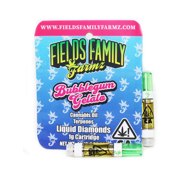 Fields family farmz - 1G- BUBBLEGUM GELATO- CARTRIDGE Main Image