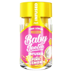Jeeter - 5PK- 0.5G- PINK LEMON- INFUSED- BABY JEETER