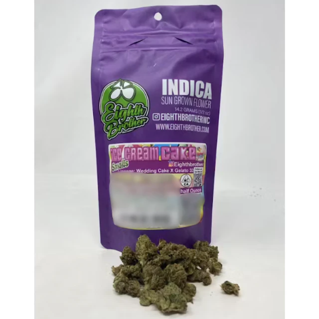 Eighth brother - 1/2 OZ- ICE CREAM CAKE- SUN GROWN SMALLS Main Image
